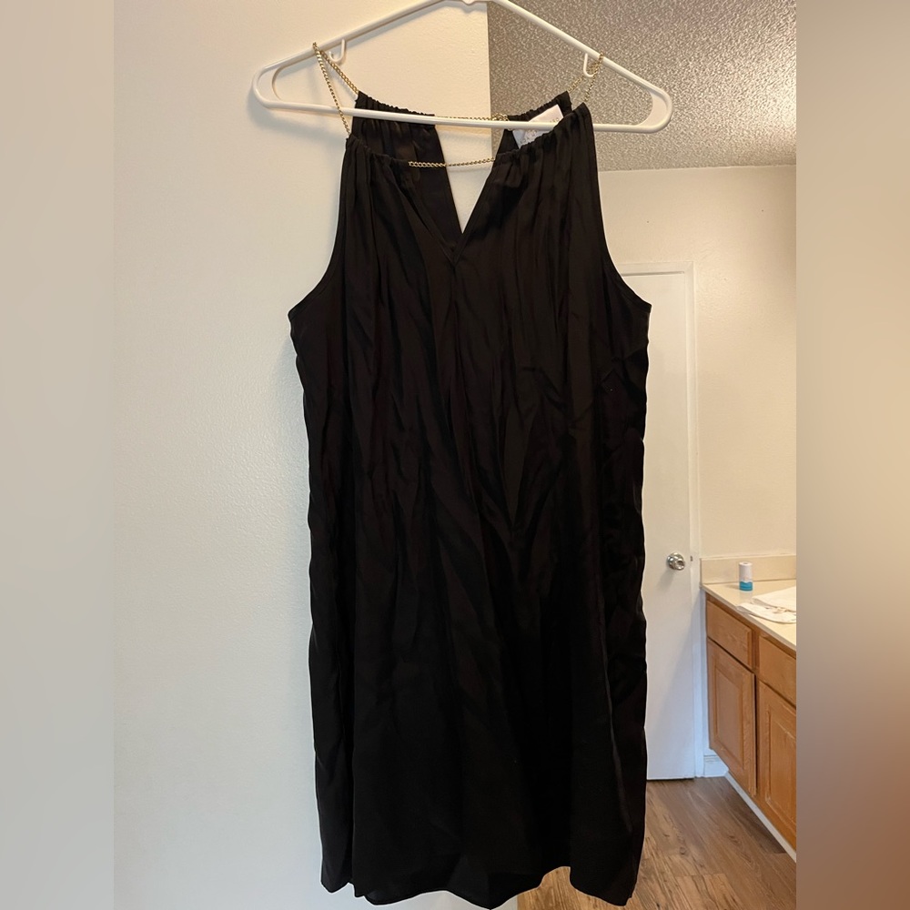 Amanda Uprichard black mini dress